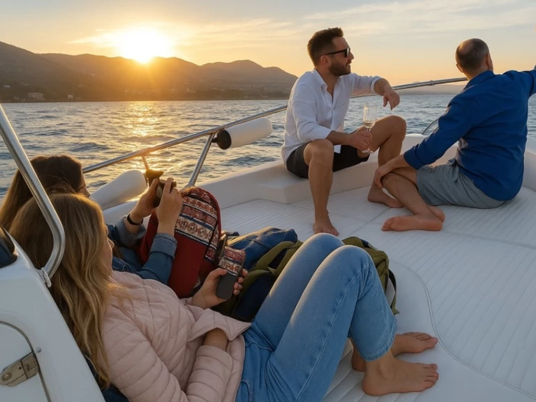 Yacht hire La Spezia cheap Boston Whaler 220 Dauntless