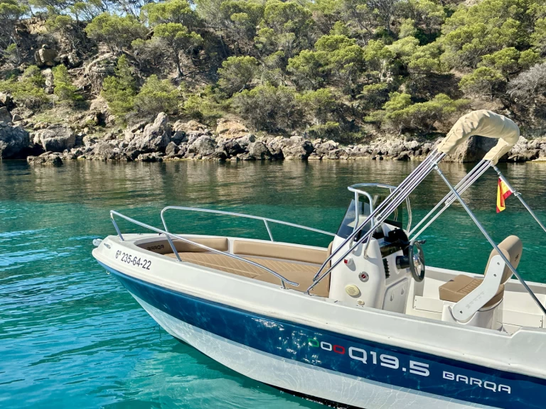 Motorboat hire in Roses - Barqa 19.5