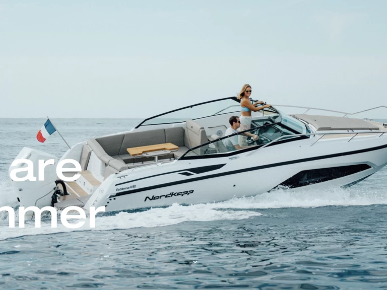 Motorboat hire in Port La Napoule - Nordkapp Noblesse 830