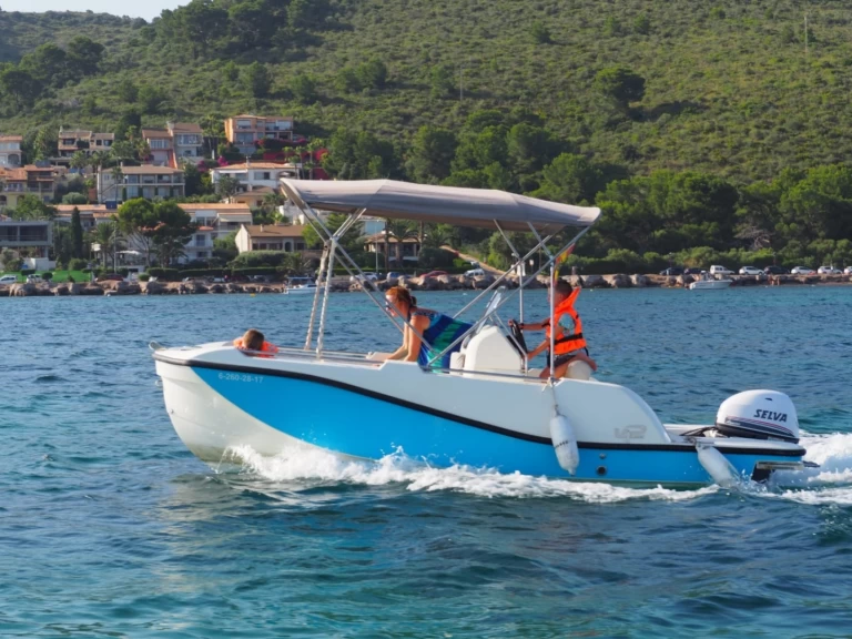 Hire Motorboat with or without skipper V2 BOATS Can Picafort