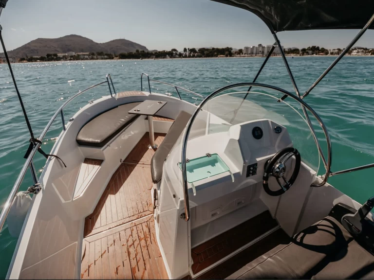 Oceanmaster 470 charter bareboat or skippered in  Port d'Alcudia