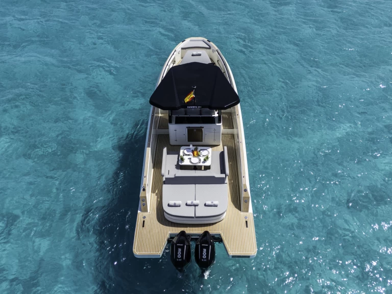 Motorboat hire in Ibiza Town - KUMBRA 34