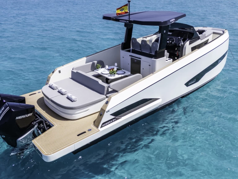 Hire Motorboat with or without skipper KUMBRA Ibiza Town