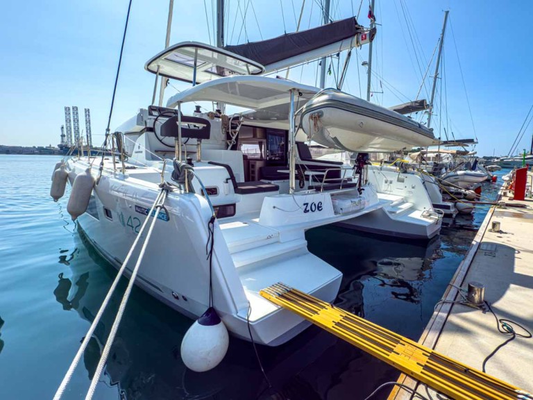 Hire Catamaran with or without skipper Lagoon Pula