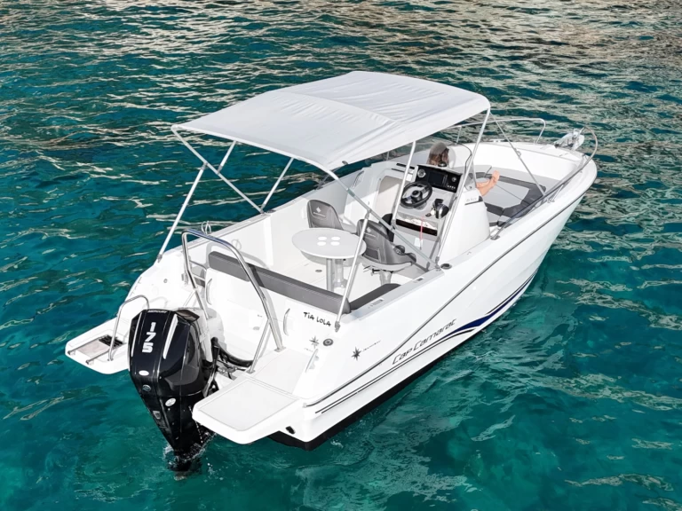 Charter a Jeanneau CAP CAMARAT 6,5 CC Style in Marina Botafoch on Samboat