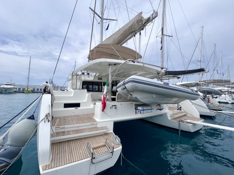 Lagoon Lagoon 46 charter bareboat or skippered in  Capo d'Orlando