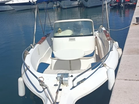 Hire Motorboat Quicksilver with a boat licence
