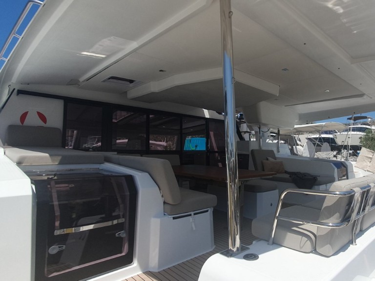 Fountaine Pajot Aura 51 charter bareboat or skippered in  Seget Donji