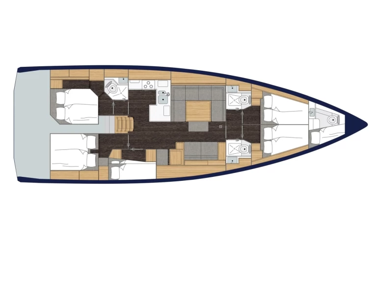 Sailboat to hire Sami at the best price