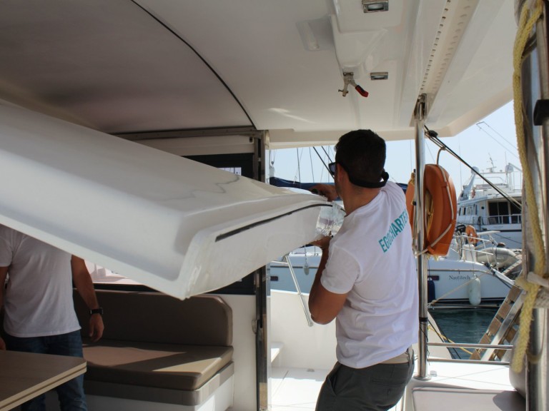 Catamaran hire in Cephalonia island - Bali Bali 4.1
