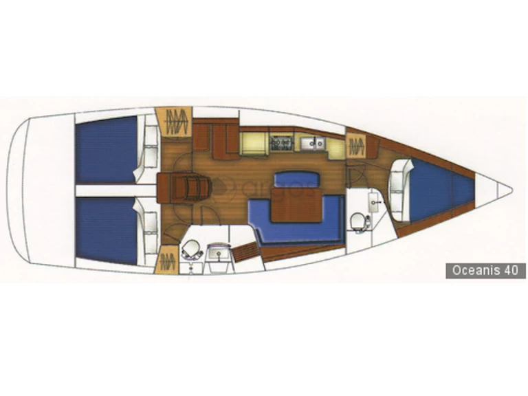 Charter a Bénéteau Oceanis 40 in Kiáto on Samboat
