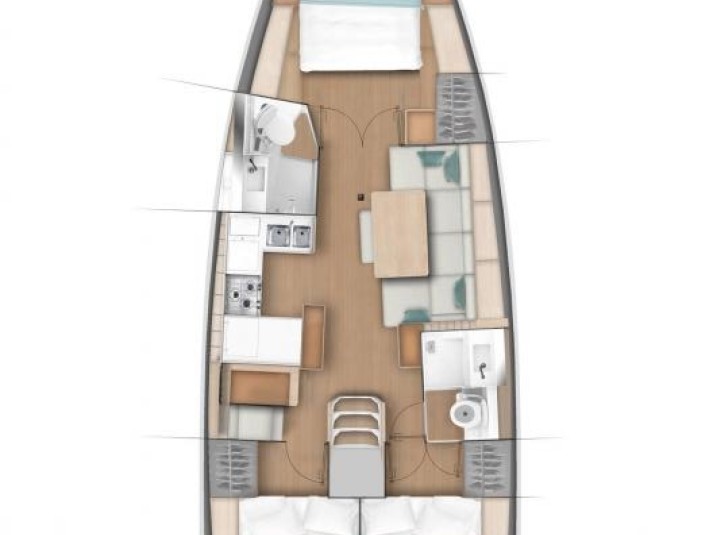 Sailboat hire in Road Town - Jeanneau Sun Odyssey 440