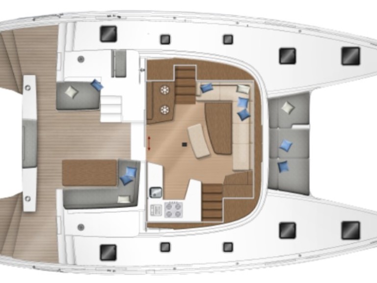 Yacht charter Le Marin - Lagoon Lagoon 42 on SamBoat
