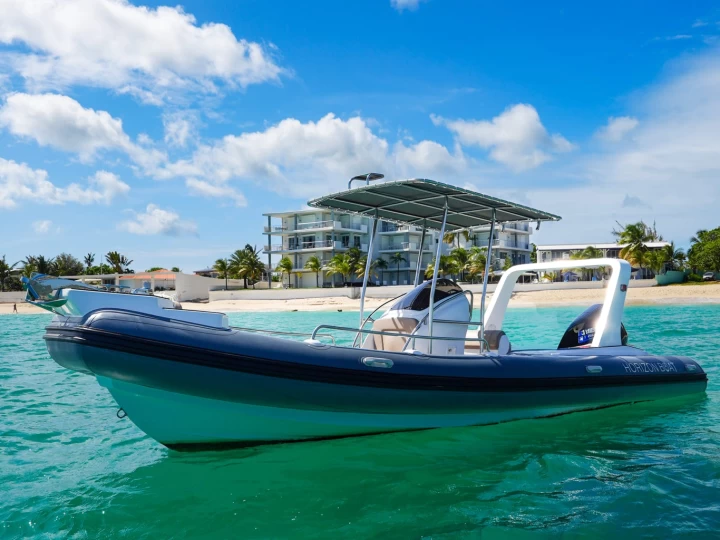 RIB to hire Simpson Bay Yacht Club Marina at the best price