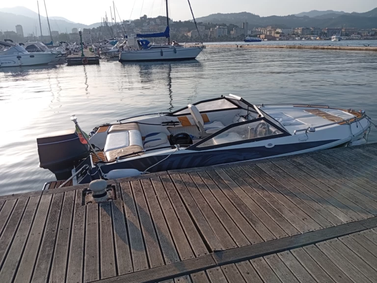 Hire Motorboat with or without skipper hellas pegasus + selva xrs 40 HP Porto Mirabello