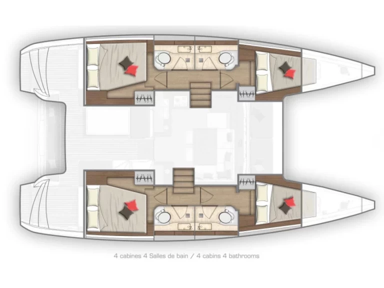 Hire Catamaran with or without skipper Lagoon Castiglioncello