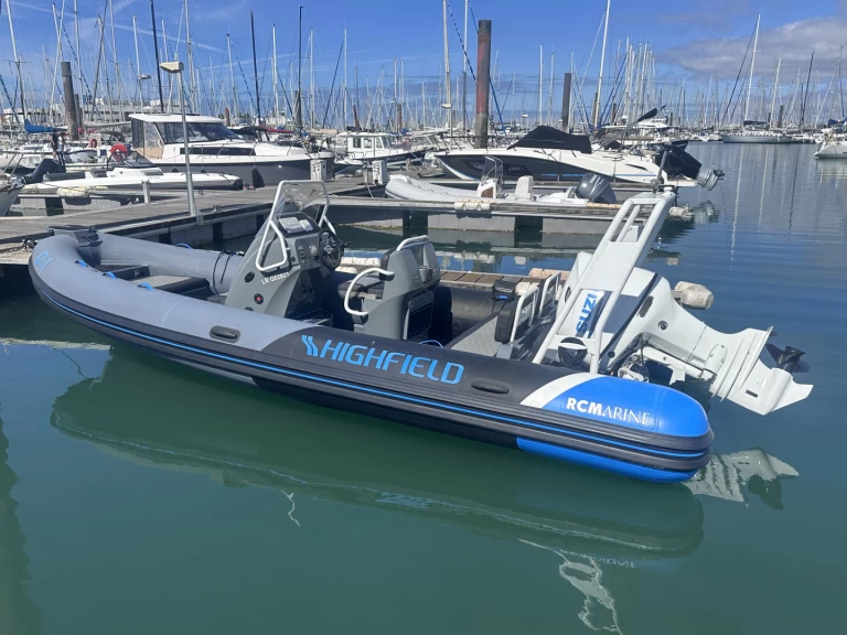 Hire RIB with or without skipper Highfield La Rochelle