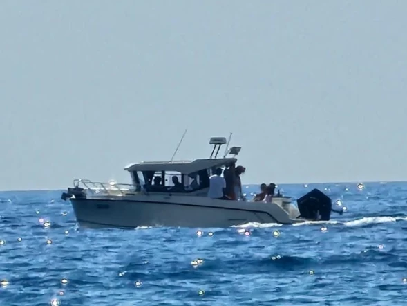 Hire a Quicksilver Pilithouse 805 cabine Budva