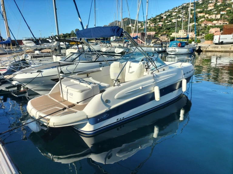 Rio Rio 750 Cabin Cruiser charter bareboat or skippered in  Cannes
