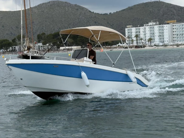 Kolmarine Teorema 20 charter bareboat or skippered in  Port d'Alcudia