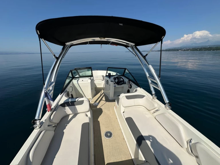 Bayliner E7 charter bareboat or skippered in  Amphion-les-Bains