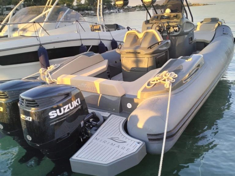 Hire RIB with or without skipper Mirimare Poltu Quatu