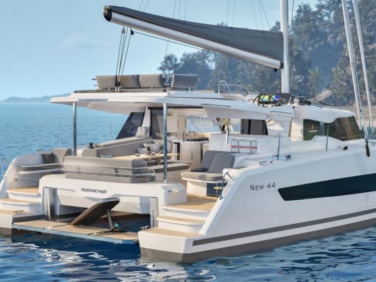 Catamaran hire in Pula - Fountaine Pajot Fountaine Pajot FP 44 Quatuor - 4 + 2 cab.