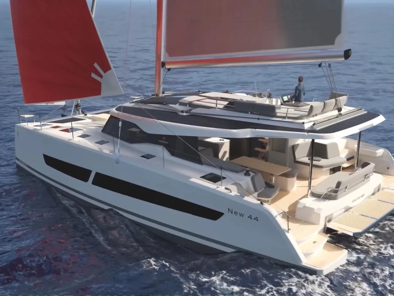 Catamaran hire in Pula - Fountaine Pajot Fountaine Pajot FP 44 Quatuor - 4 + 2 cab.