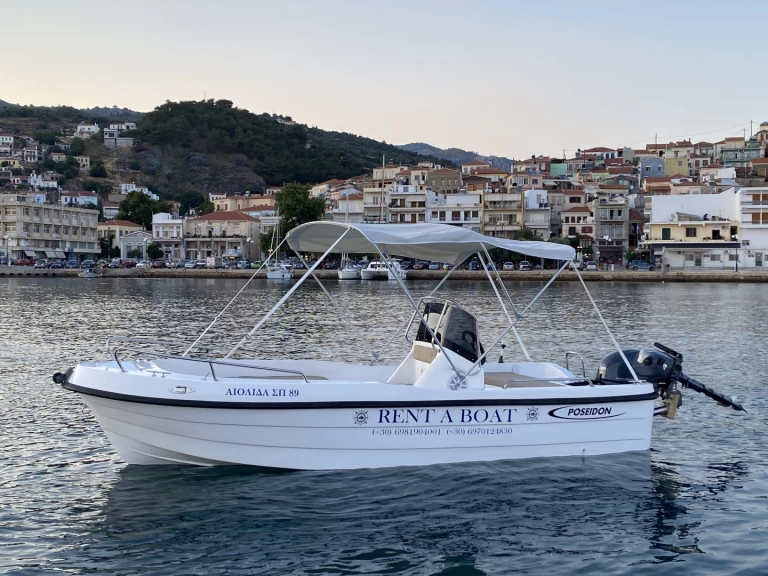 Motorboat hire in Plomari - Poseidon 500M