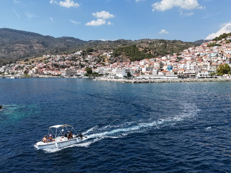 Hire Motorboat with or without skipper Poseidon Plomari