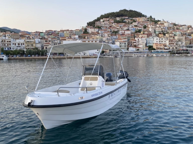 Motorboat hire in Plomari - Poseidon 500M