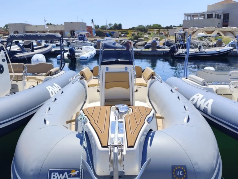 Bwa Sport 22 GTO charter bareboat or skippered in  Villasimius