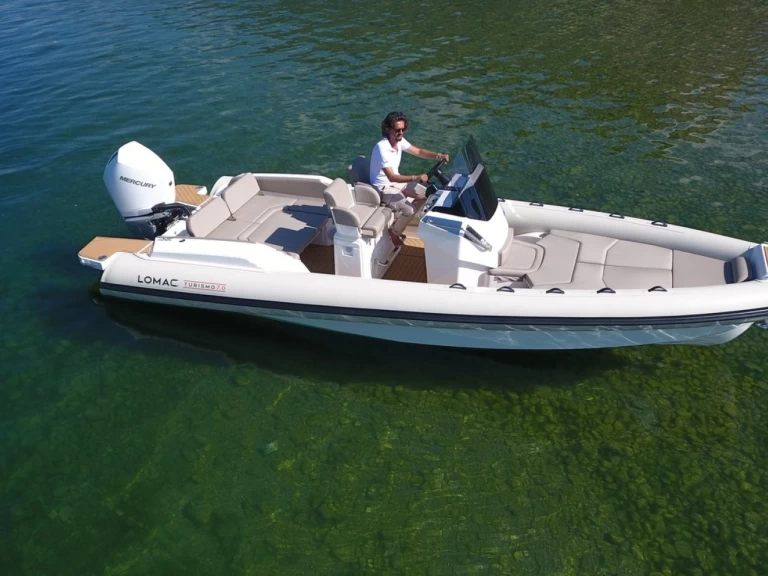 Hire RIB Lomac with a boat licence