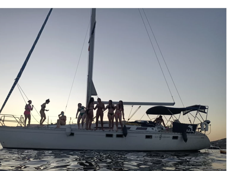 Yacht hire Sant Antoni de Portmany cheap Sun Odyssey 44