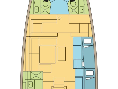 Hire Sailboat Dufour with a boat licence
