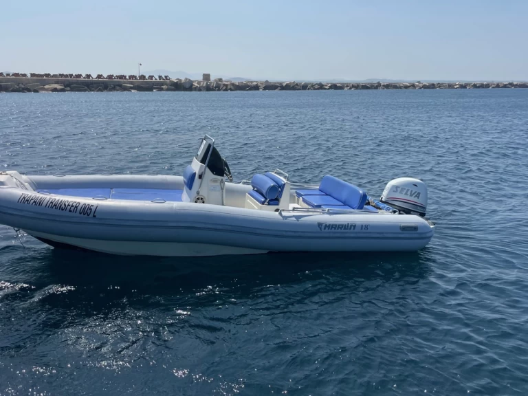 RIB hire in Trapani - Marlin Boat 18