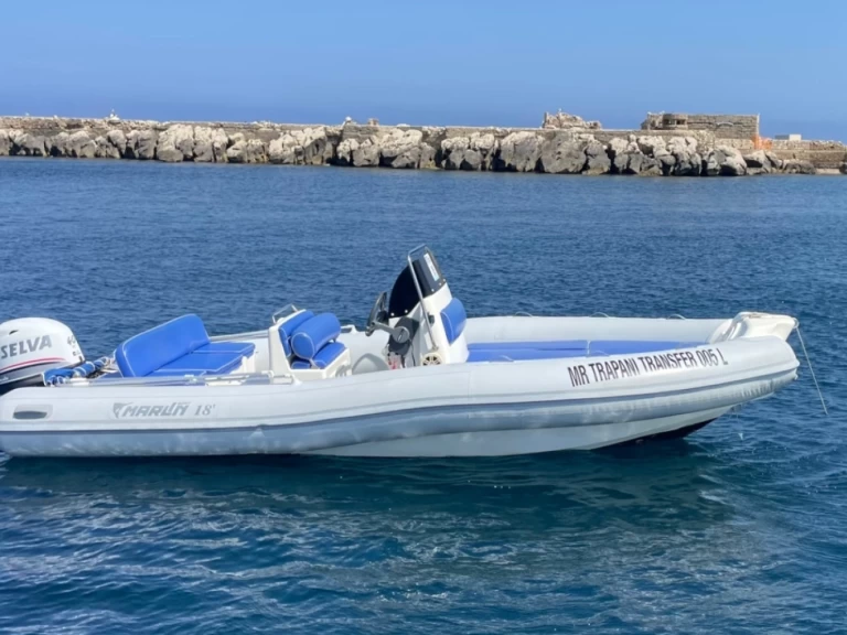 Hire RIB with or without skipper Marlin Boat Trapani