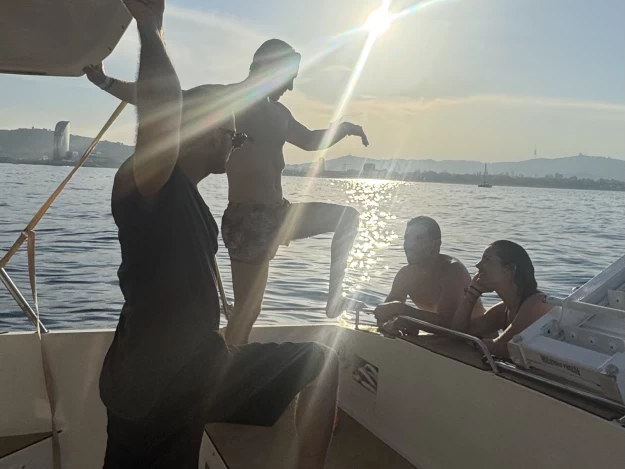 Fairline Forty charter bareboat or skippered in  Barcelona