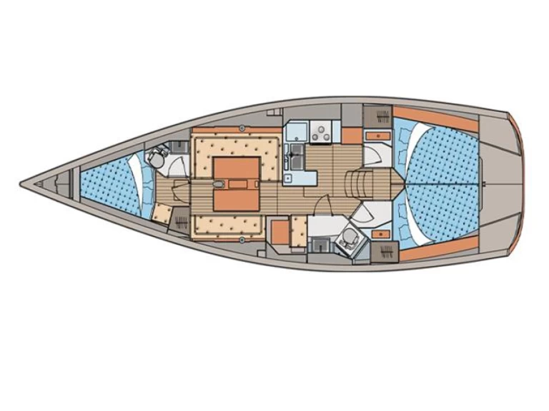 Hire Sailboat with or without skipper Elan Marina Baotić