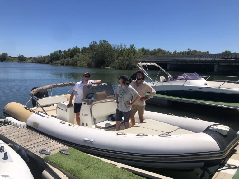 RIB hire in Carnon-Plage - Zodiac Club 750