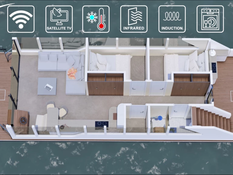 Canal boat to hire Waren (Müritz) at the best price