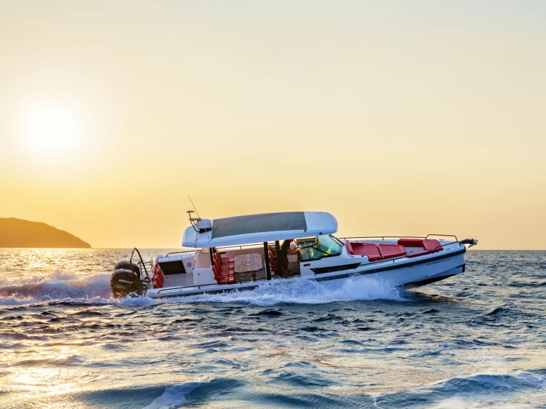 Hire a Axopar Axopar 37 Sun-Top Ornos