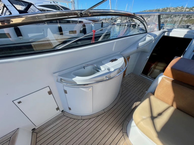 Sunseeker Superhawk 48 charter bareboat or skippered in  Golfe-Juan