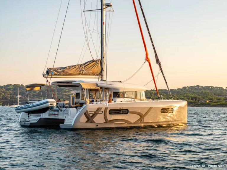 Bénéteau Excess 12 charter bareboat or skippered in  Le Marin