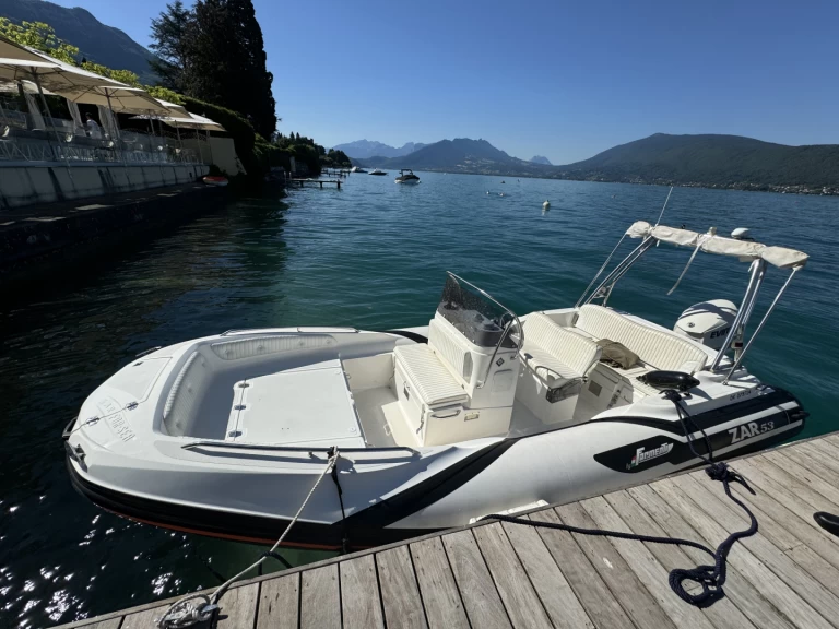 Hire RIB with or without skipper Zar Annecy