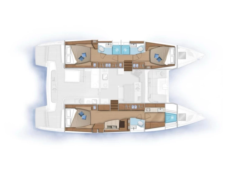 Yacht charter Cugnana Verde - Lagoon Lagoon 46 on SamBoat