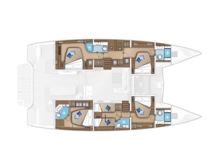 Catamaran to hire Le Marin at the best price