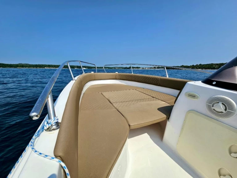 Marinello Eden 22 charter bareboat or skippered in  Funtana-Fontane