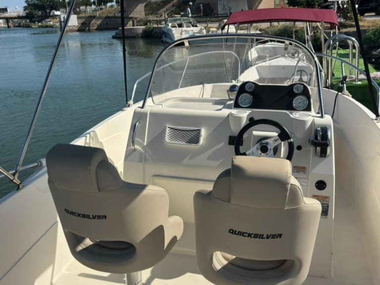 Quicksilver Activ 605 Open charter bareboat or skippered in  Carnon-Plage