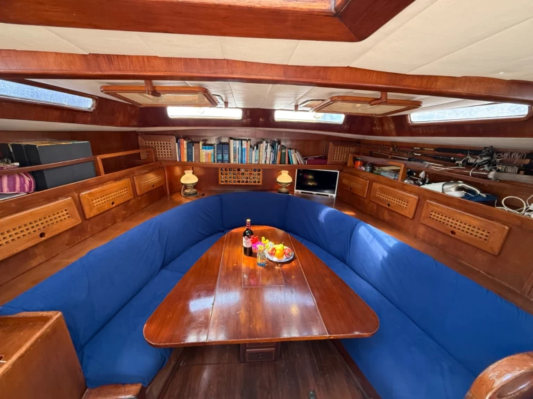 Seagle 55 Giorgetti & Magrini charter bareboat or skippered in  Fiumicino